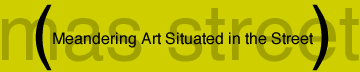 Meandering Art Situated in the Street