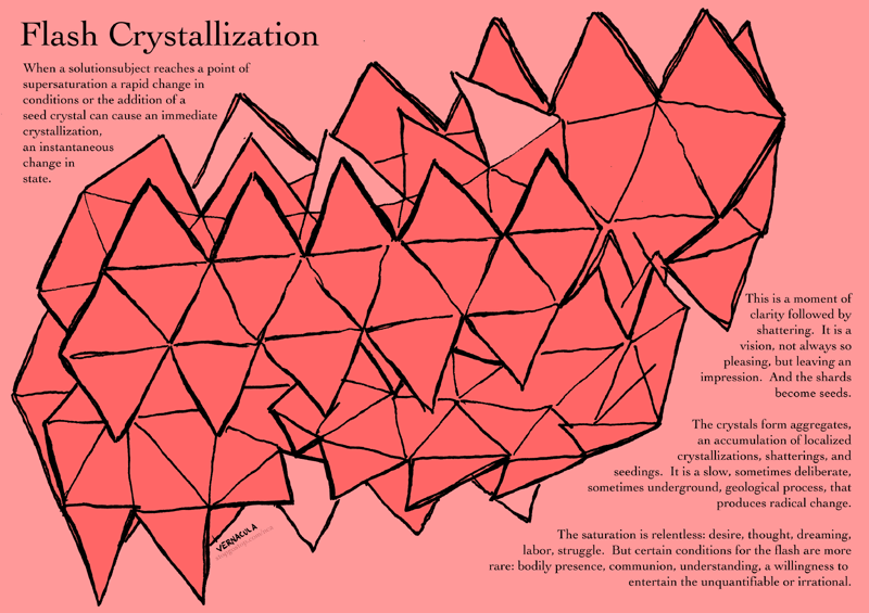 Web-Sized Flash Crystallization