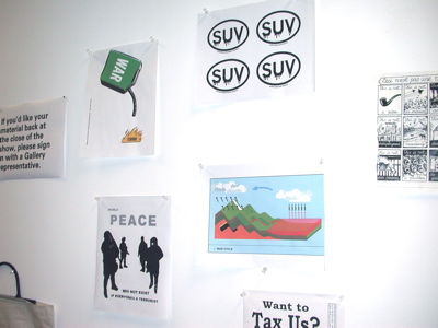 Sounding Off [an exhibition in two parts]