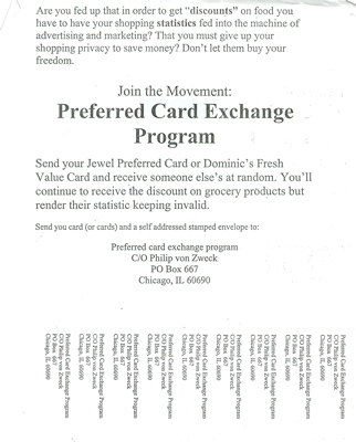 Preferred Card Exchange Program (2000- Present)